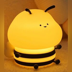 Yellow Bee Night Light for Kids